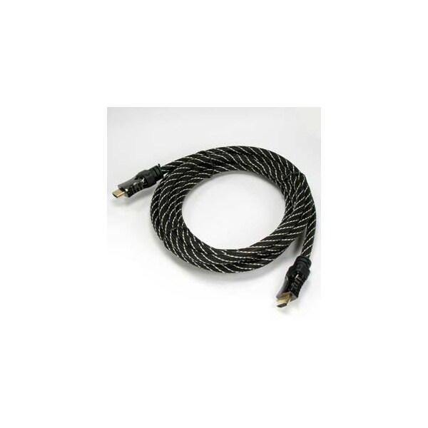 Bestlink Netware HDMI Cable with Mesh Jacket 3D 1080p 30AWG- 15Ft 181253 - main